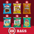 Pack, 26oz (28 Herrs Snacks Variety Potato Chips, Pretzels, Popcorn, Cheese Curls, Box Bags)