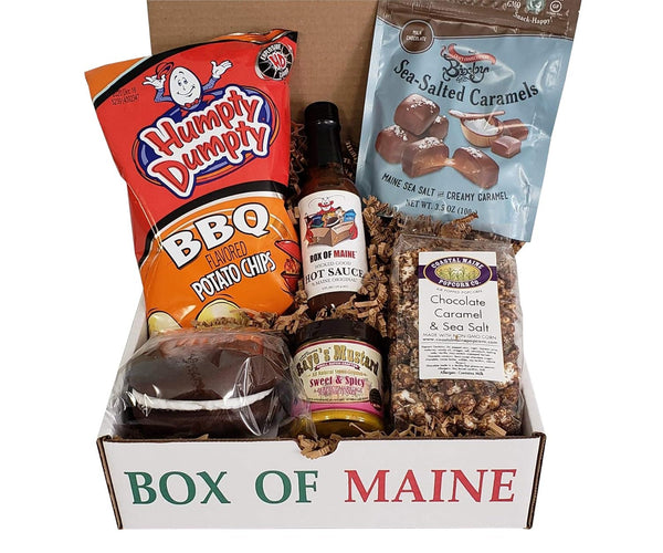 Humpty Dumpty Box of Maine Sweet and Spicy Box - 6 Item Gift Set
