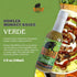 Howler Monkey Sauce Verde - Aji Chombo Inspired Hot Sauce, Gluten Free, Low Sodium, 1-Pack 5oz Bottles