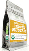 Spice Profile USDA Organic Ground Mustard, Lab Tested, Resealable 4 oz Pouch,