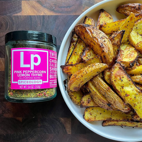 Pink Peppercorn Lemon Thyme - All-Purpose Grilling Spice Rub - 5.4 Ounces