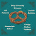 2 Oz. Pack 12 Unique Snacks Original Splits Pretzels, Delicious Homestyle-Baked Snack Bag, OU Kosher, and Non-GMO Food