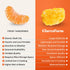 (25g) (5-Pack) Claros Farm Organic Freeze-Dried Tangerines Single-Ingredient, Resealable Dried Fruit Snacks w/No Sugar