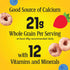 18.6 oz Very Berry Cheerios, Heart Healthy Gluten Free Breakfast Cereal, Made with Whole Grain Oats, Family Size