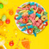 Gummy 2-Pound Gummies Gummies Candy Mix | Bag | Sweet & Sour for Candy Buffets, Dessert Decorating & Snacking | Peach