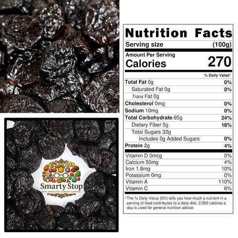 Smarty Stop 5 (Pack 1)) Dried Fruits Great Healthy Snack (Pitted Prune, Pound