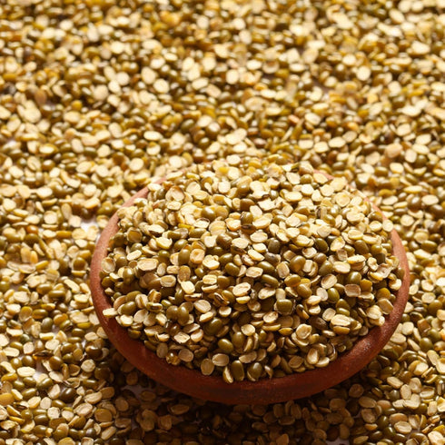 4 Asli Moong Dal Split, Pounds - Indian Split Yellow Mung Lentils - Protein & Fiber Rich