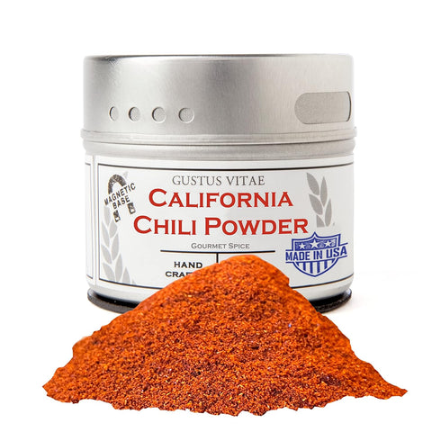 California Chili Powder - Gourmet Spice, All Natural, Non-GMO, Handcrafted Small Batch Artisanal Seasoning