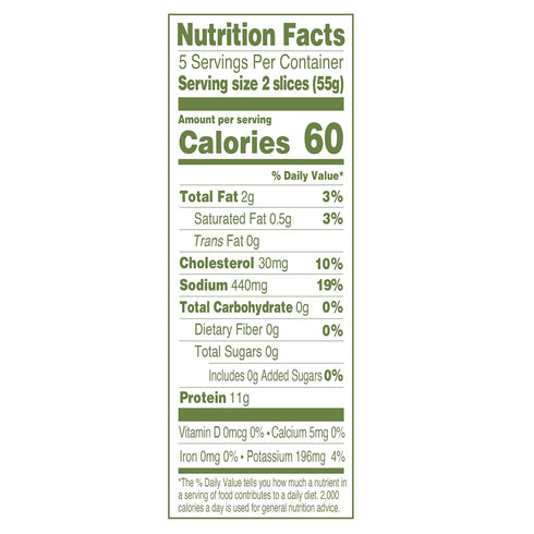 Applegate 10.5oz , Natural No Sugar Slow Cooked Uncured Ham Family Size
