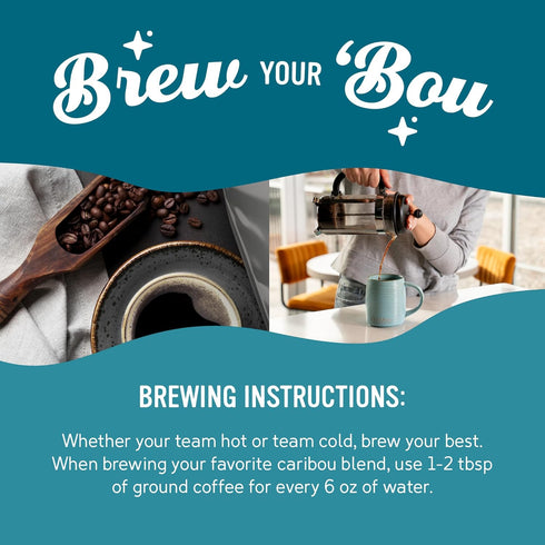 100% 66 (6 11 Caribou Coffee, Flavored Ground Coffee, Arabica Coffee - Vanilla Hazelnut Dreamstate Ounces Bags