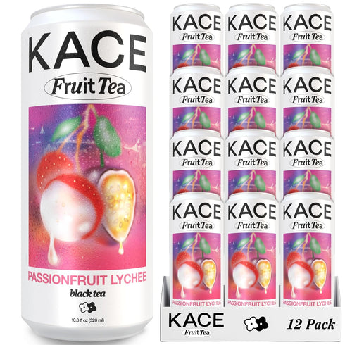 Passionfruit Black Iced Tea Tropical Blend with Sweet Lychee and Tangy Passionfruit