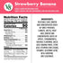 V8 100% 46 oz 6) Blends Juice Strawberry Banana Juice, fl Bottle (Case