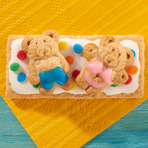 6 10 oz TEDDY GRAHAMS Cinnamon Graham Snacks, Bulk Kids Snacks, - Boxes