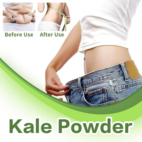 Hudetex Immune 8oz Kale Powder Organic - Green Juice Powder for Kale DrinkSupports System & Digestive Function,Keep