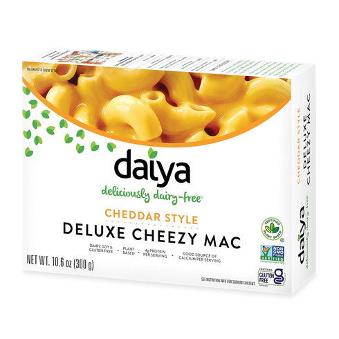 10.6 Daiya, Dairy Free Gluten Free Cheddar Style Vegan Mac and Cheese, Ounce