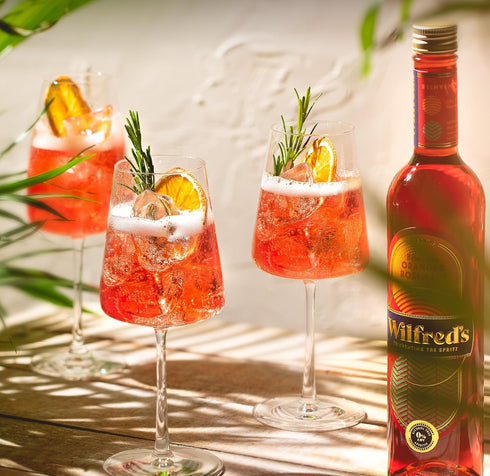 (0.0%) 16.9 oz, 500ml Wilfred's Alcohol-Free Bittersweet Aperitif | Orange, Rosemary & Rhubarb | Non-Alcoholic Spritz