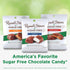 2 oz. (Pack 10) RUSSELL STOVER Sugar Free Coconut in Chocolate Candy, bag