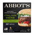 Abbot's Butcher Abbot's, Veggie Burger Italian Herb, 8 Ounce