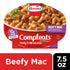 7.5 (Pack 7) HORMEL COMPLEATS Beefy Mac & Cheese Microwave Tray, Ounces