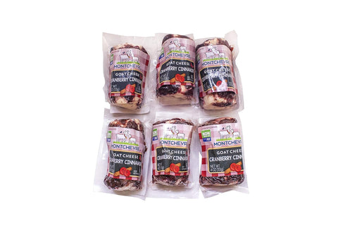 Montchevre Montechevre Goat Cheese, Cranberry Cinnamon, 4 Oz (Pack Of 6)