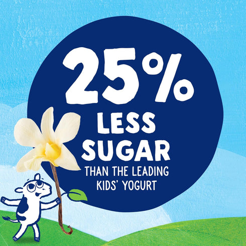 Stonyfield Organic 3.5 oz., Kids Vanilla Whole Milk Yogurt Pouch, Single Serving Snack