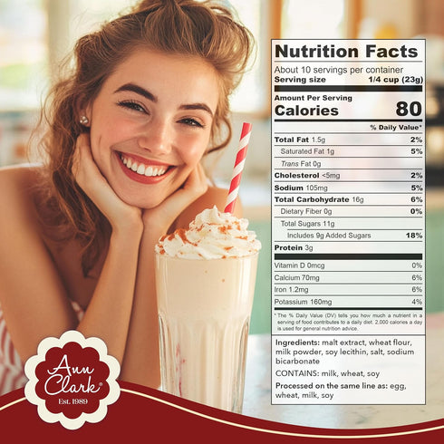 Ann Clark Premium Malted Milk Powder for Baking