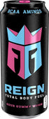 Gummy 16 Oz (Pack 12) Reign Total Body Fuel, Sour Worm, Fitness & Performance Drink, Fl