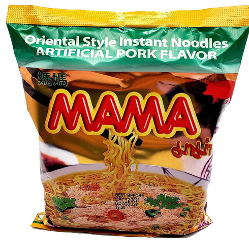 Generic Package 30 Packs (3 3 10 30 Mama Oriental Style instant noodles Mix Flavor Bundle Total Best Flavor Mix