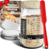 Ultimate Sourdough Starter Jar Kit 31.8 oz - Reusable Jar for Easy