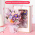 Jtoder Forever Flowers for Delivery, Preserved Flower Bouquets, Long Lasting Purple Roses, Gifts Bouquet for Mother