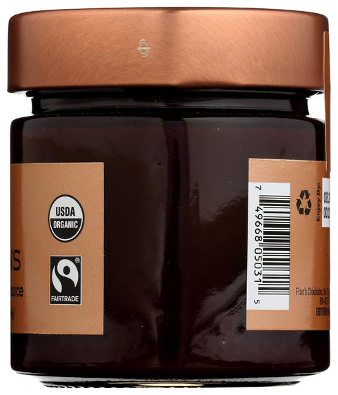 Frans Chocolates 9.4 OZ Organic Raspberry Sauce