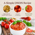 100% 9 oz (Pack 2) ONOIN Chopped Onions in Olive Oil - Seed Oil Free & Ready-to-Use Flavor Base & Topping | Garlic
