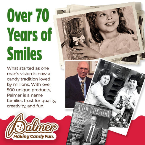 1948 (1 Pack) Palmer Hot Chocolate Bomb with Marshmallows, Milk Chocolate Shell Filled with Marshmallows, Fun Holiday