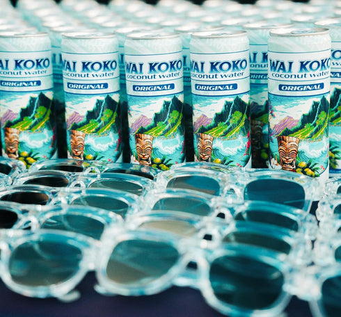 12 Oz (Pack 12) Wai Koko Original Coconut Water, Not from Concentrate, Natural Electrolytes, Fl Cans