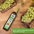 16.9 Oz (Pack 1) De La Rosa White Wine Vinegar, Raw & Unfiltered, with the Mother, Kosher for Passover, Vegan, Non-GMO