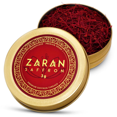 Zaran Saffron, Superior Saffron Threads (Super Negin) Premium grade Saffron Spice for