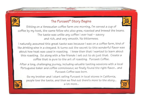 Puroast Low Acid Coffee, House Blend Single Serve Pods, Medium Roast, 12 Count, Compatible with Keurig Brewer