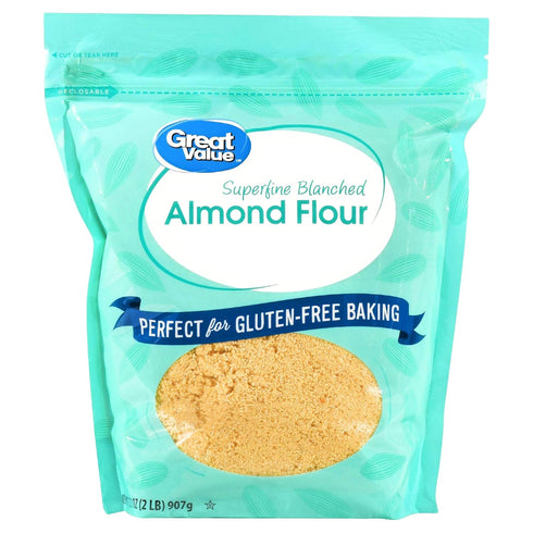Great Value Superfine Blanched Almond Flour | Perfect for Gluten-Free Baking - 2 Lb