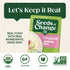 SEEDS OF CHANGE Certified Organic Jasmine Rice, Organic Food 8.5 OZ Pouch.