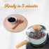 WuFuYuan Boba Tapioca Pearls - Black Sugar Flavor, Ready to Cook in 5 Minutes, 8.8 oz.