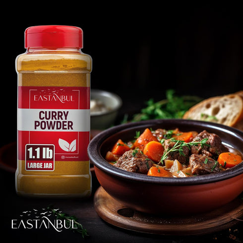 1.1lb, Eastanbul Curry Powder, Traditional Indian Spice Blend Curry, Authentic Seasoning, Premium Quality Blend Yellow