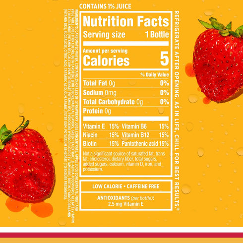 17 oz Sparkling Ice, Strawberry Watermelon Sparkling Water, Zero Sugar Flavored Water, with Antioxidants and Vitamins