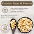 1929-18 Oz Virginia Diner Honey Roasted Peanuts - Sweet & Salty Gourmet Non-GMO, Preservative Free Gifts from Virginia
