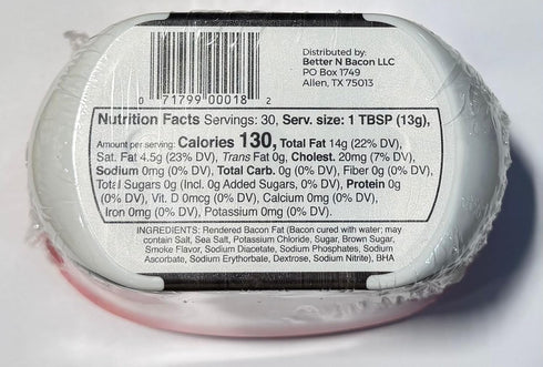 Bacon Up Bacon Grease for Outdoor Deep Frying, Fish Frying, and Cooking Chicken Wings