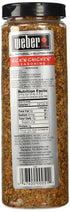 22 Oz. Weber Kick'n Chicken Seasoning Made with Sea Salt - No MSG - Gluten Free - Perfect for Grilling