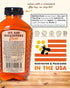 100% Desert Creek Honey - Unfiltered, Pure, Raw Honey from Texas - Natural Sugar Substitute - One Pound of Unprocessed