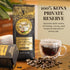 100% 7 oz ROYAL KONA COFFEE Whole Bean - Hawaiian Kona Whole Bean Coffee Medium Roast