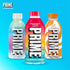 12 Oz, 15 Pack PRIME HYDRATION Variety, Dragonfruit Fusion, Orange Swirl, & Future Freeze Sports Drinks, Electrolyte