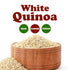 3 Food to Live White Quinoa, Pounds All Natural Whole Grain, Perfect for Salads, Soups, Quick and Easy to Cook, Meal
