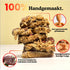 Dubai Chocolates 17% (220g 7.76 oz) Peanut Butter Fudge Bar: Decadent Chocolate with Crunchy Peanut Butter Cream